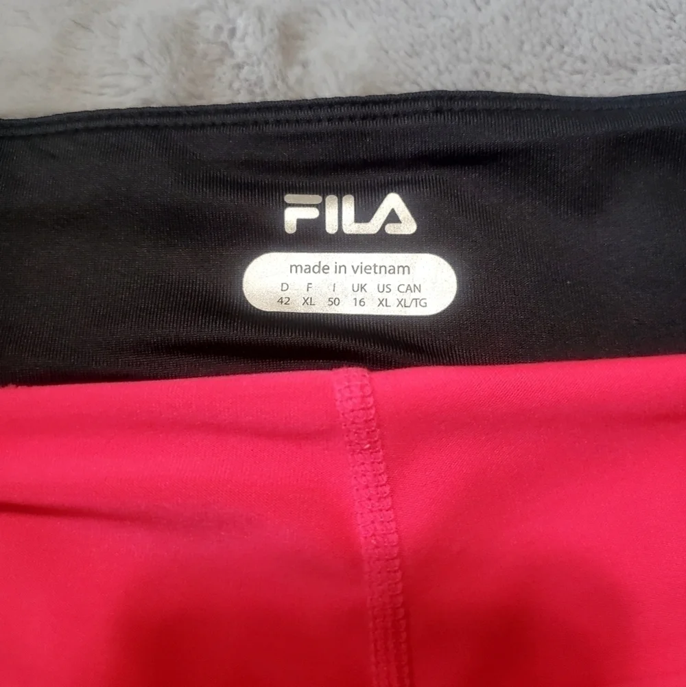 Fila Pink Tennis Skirt Skort Size X-Large NWT